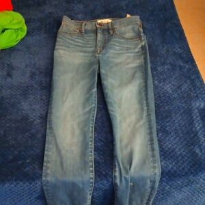 pants size w 25. "11" high rise skinny